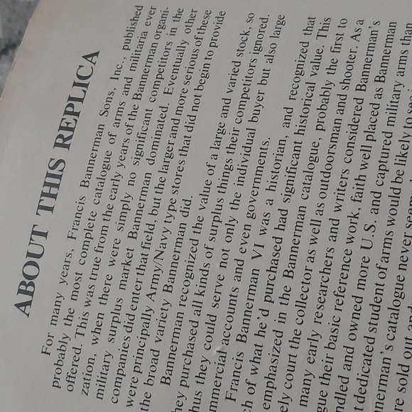 1970 Bannerman Catalogue Of Military Goods - 1927 Guns Medals Book - Picture 5 of 10